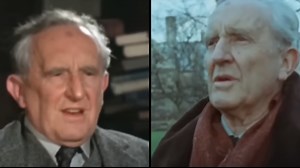 Hardly anyone can understand what J.R.R Tolkien is saying in resurfaced interview