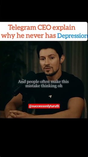 Telegram CEO's Secret to Happiness 🤫#billionaire #mindset#motivation #wealth #lifelessons #success