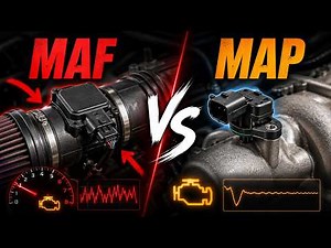 Signs of Bad Mass Air Flow vs Manifold Air Pressure Sensor Symptoms (How to Fix map vs maf sensor)