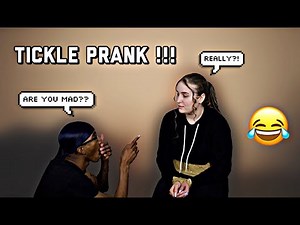 TICKLING PRANK ON MY GIRLFRIEND!! *HILARIOUS*