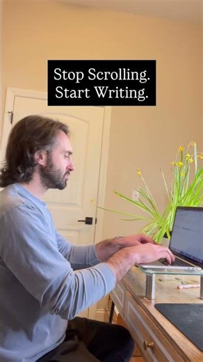 Stop Scrolling. Start Writing.