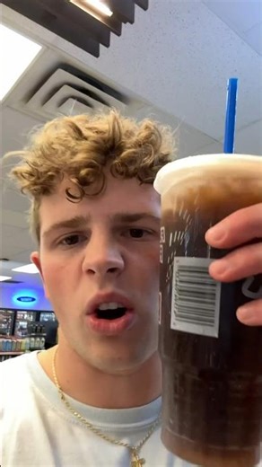 Mixing every drink at a gas station!