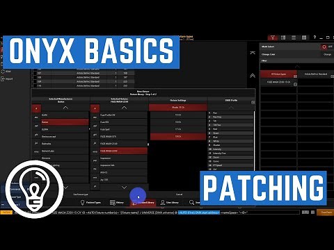Patching - ONYX Basics