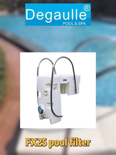 🌊 Dive into innovation with the Integrative Swimming Pool Filter FX25! 🏊‍♂✨ Crafted from premium A-grade polyvinyl chloride, this gem boasts a unique one-time plastic molding process. Its compact size and user-centric design make it a standout! 🌟 But wait, there's more! 🚀 This all-in-one wonder includes a filter, pool ladder, underwater light, and turbo jets. Plus, it features a two-speed pump design with two customizable filtration powers. Perfect for villas, communities, hotels, and beyond
