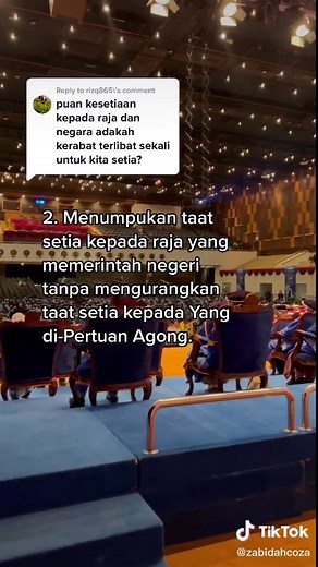 Kesetiaan kepada Raja dan Negara: Makna dan Kepentingan