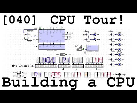[040] CPU Tour! - Building a CPU From Scratch