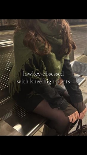 CORRECTION: obsessed with just boots in general, seen as some of these aren’t 100% knee high, sorry !! :( #fyp #cozyaesthetic #downtowngirl #kneehighboots #aestheticvideos