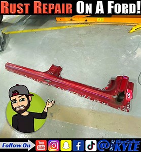 390K views · 290 shares | Rust tends to find it's way into most vehicles eventually. Trucks in partical seam to have the most issues as far as modern vehicles go. On this episode I'm cutting off and replacing the rusted out rocker panel on this #Ford F150. | BluecollarKyle | Facebook