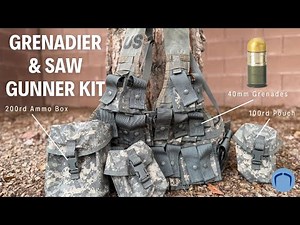 Grenadier & SAW Gunner kits - How to setup a Fighting Load Carrier (Surplus Army FLC kits)