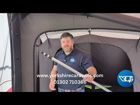 Telta Rear Upright Pole Set ( How To Install Rear Poles To An Awning)