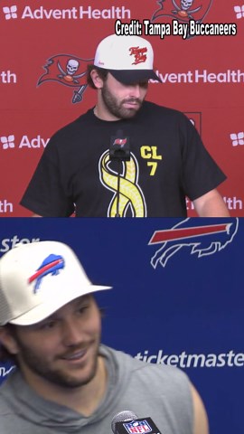 Josh Allen chirps back after Baker Mayfield makes a comment about his "small hands"