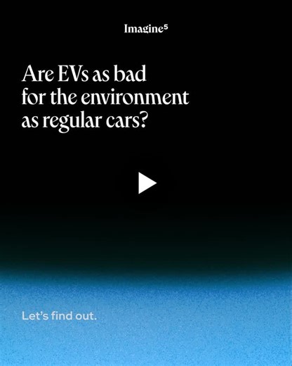 Time to tackle the most persistent EV myths. Are EVs as bad for the environment as regular cars? No. Making an electric car creates more pollution than making a gasoline one. But driving one… | Imagine5