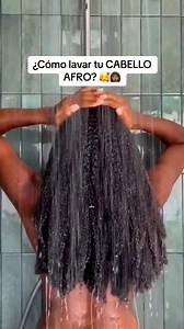 ¿Cómo lavar tu cabello afro? 👩🏾‍🦱😳 #Afro #afrohair #peloafro #rizos #cabelloafro | Afro Magic