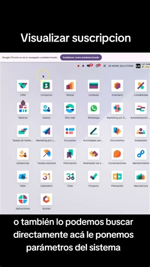 Visualizar suscripcion de odoo desde base #odoo #odooapps