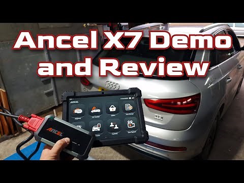Ancel X7 Demo and review. How to use Ancel X7 Diagnostic tool