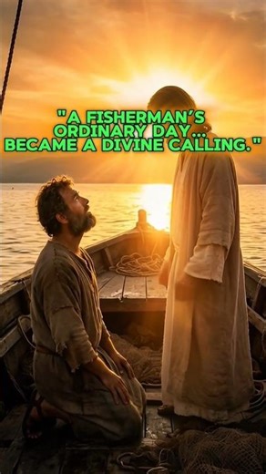 From Fisherman to Leader – Jesus Calls Peter #jesus #biblestory #motivation