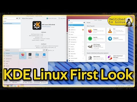 KDE Linux | First Look - Immutable Arch KDE Distro