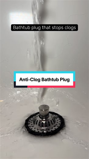 Stop Bathtub Clogs with This Anti-Clog Plug