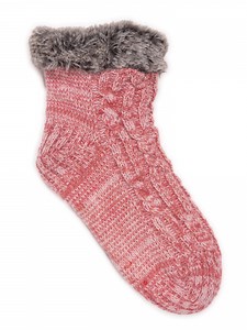 MUK LUKS Women's Midi Cabin Socks, 1-Pack, OSFM