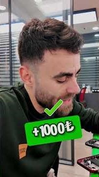 Telefon Tamirinde Şeffaf Olan Kazanır! #iphone #tamir #doğrubilgi