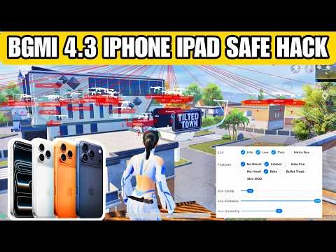 bgmi ios hack 4.3 free |how to hack bgmi ios 4.3 |skin hack bgmi ios | iPad And IPhone ios hack free