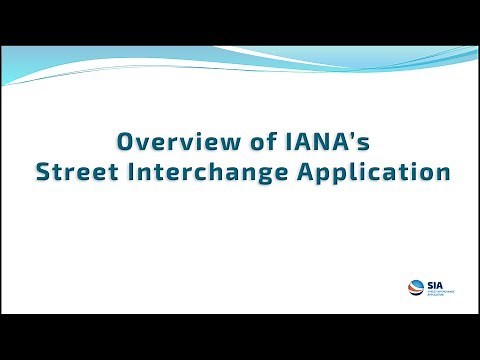 IANA’s Street Interchange Application – UIIA Motor Carriers