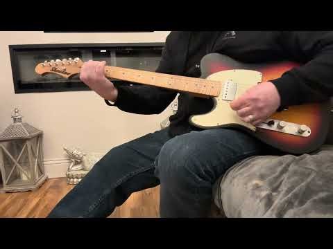 Jet telecaster loaded with Oripure pickups