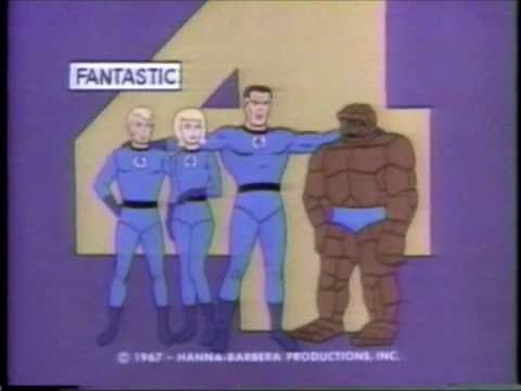 Fantastic Four cartoon introduction 1967