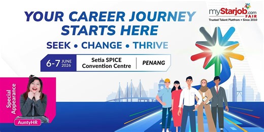 myStarjob Fair 6 & 7 June 2026 | Setia SPICE Convention Centre, PENANG