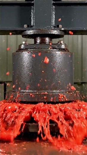Crushing a $5,000,000 Tomato Mountain!