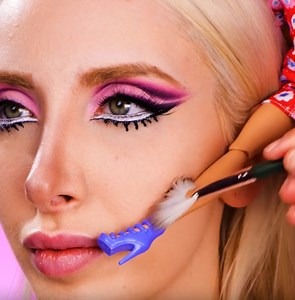 66K views · 100 reactions | Makeup transformation: Watch how a simple girl got changed into a glam doll | 5-Minute Crafts GIRLY | Facebook