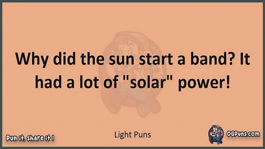 Light - Jokes, Puns, Wordplays, and Laughter