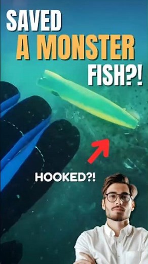 Giant Goliath Grouper Saved Under Dock! Unbelievable Dive Moment