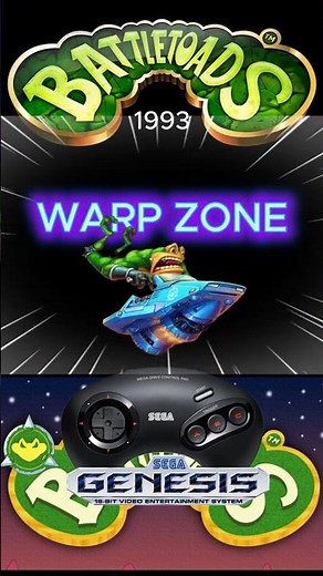 Battletoads Turbo Tunnel Warp Zone