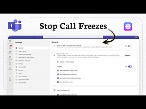 How to fix Microsoft Teams call freeze (Problem Solved)