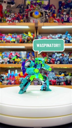 Transformers Animated WASP/WASPINATOR! 🐝💥 • #transformers #toys #foryoupage #toycollector #actionfigures