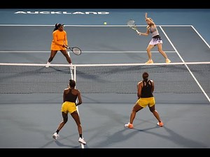 Serena/Wozniacki vs. Townsend/Muhammad | 2020 ASB Classic Doubles Final | WTA Highlights