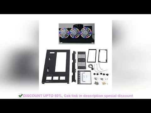 Computer Open Case Bracket Powerful Cooling Heat Dissipation Steel Plate DIY Computer Motherboard