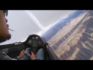 Flight in the ASW 24B over the Cortina Ridge