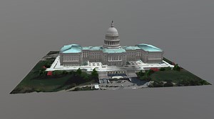 US_capitol_building - Download Free 3D model by ycpan3468