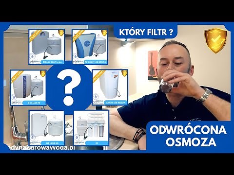 💦 Jaki FILTR WODY kupić? ODWRÓCONA OSMOZA | Porównanie i Wybór Filtra | Filtry HYDROPURE