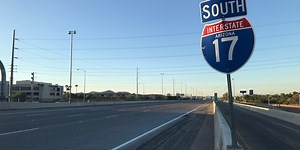 I-17 speed limit officially raised to 65 mph in central Phoenix