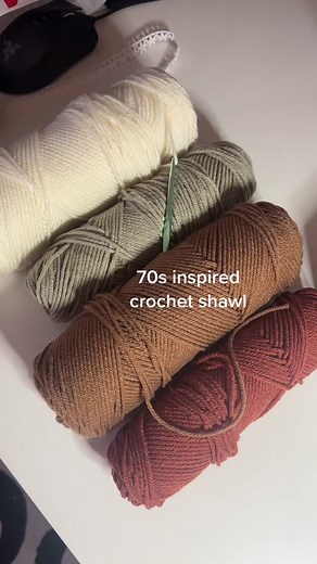 Colorful Granny Square Shawl Crochet Inspiration