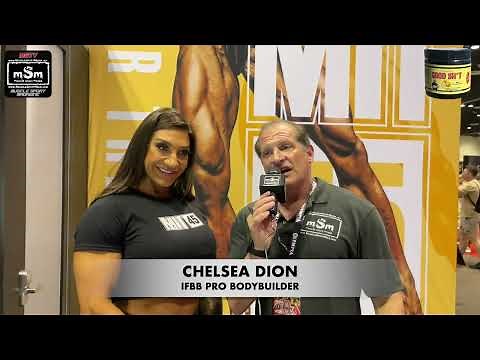 Ms. Olympia Competitor Chelsea Dion Female Bodybuilder Interview 2023 Olympia Expo