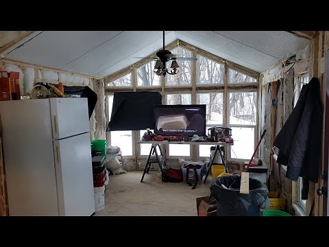 park model camper renovation.