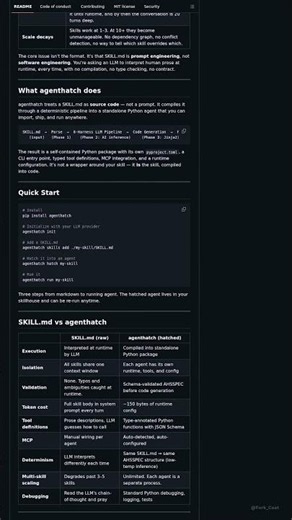 SKILL.md as actual AI agents? #OpenSource #coding #github #agent #ai