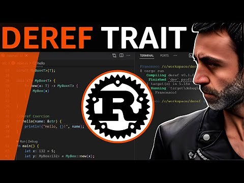 The Deref Trait in Rust - Full Crash Rust Tutorial for Beginners