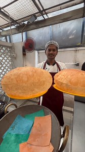 3.6M views · 8.9K reactions | Giant Baloon Shaped Bhatura Making at Kakada Ramprasad, Chennai | Street Food Recipes | Facebook
