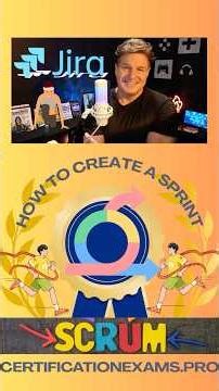 How to Create a Sprint in Jira #Agile #Scrum #Kanban #ACP120 #jirasoftware #jiraservicemanagement