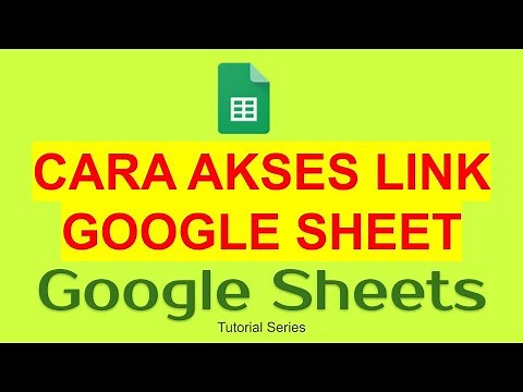 53 Cara Mendapatkan Akses Google Sheet dari Link